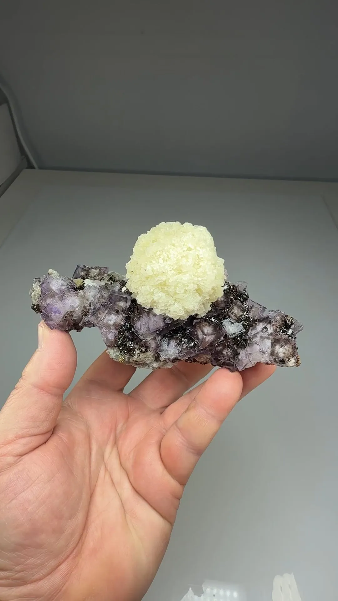 Barite with Fluorite, Sphalerite, Quartz - image 2
