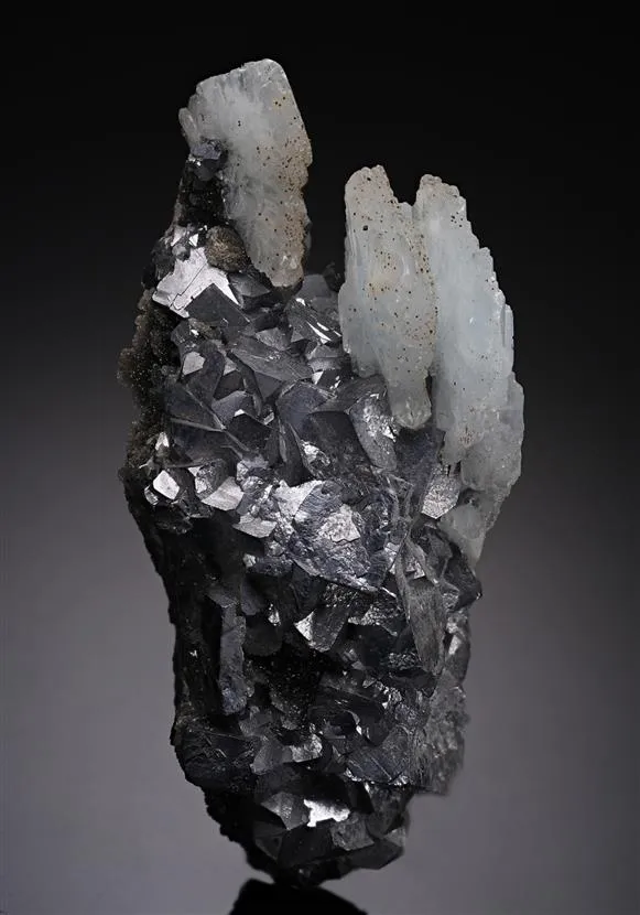 Barite with Galena image