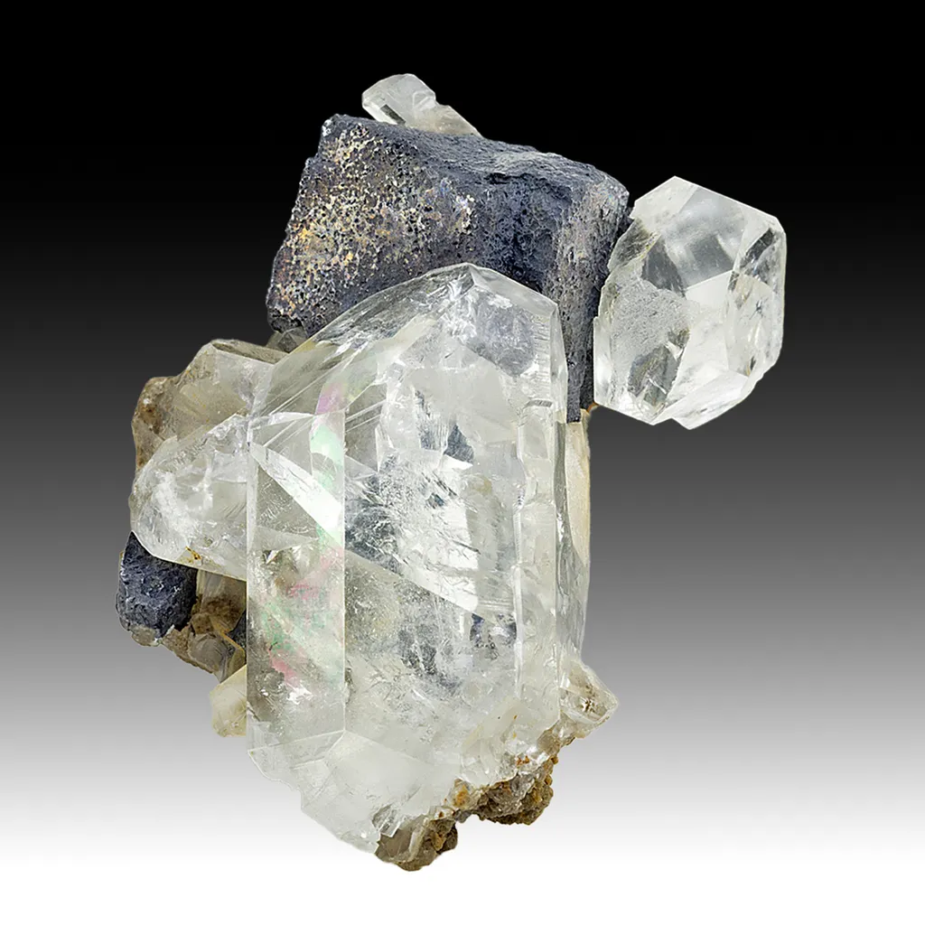 Barite with Galena image