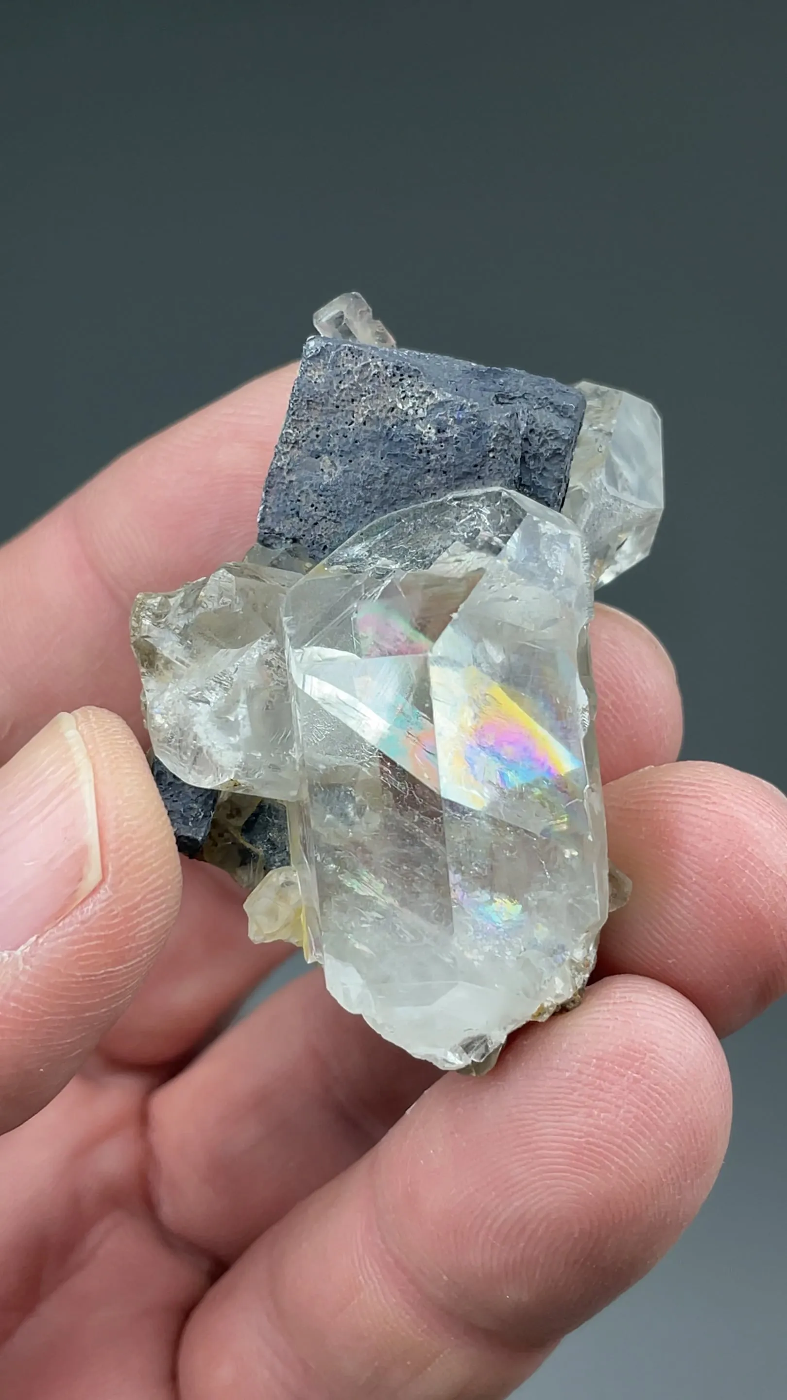 Barite with Galena - image 2