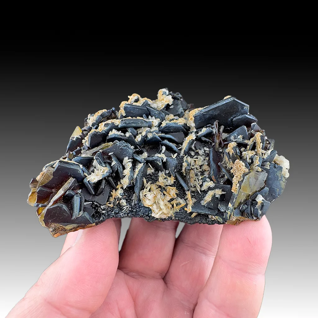 Barite with Goethite, Calcite - image 1