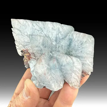 Barite with Hematite