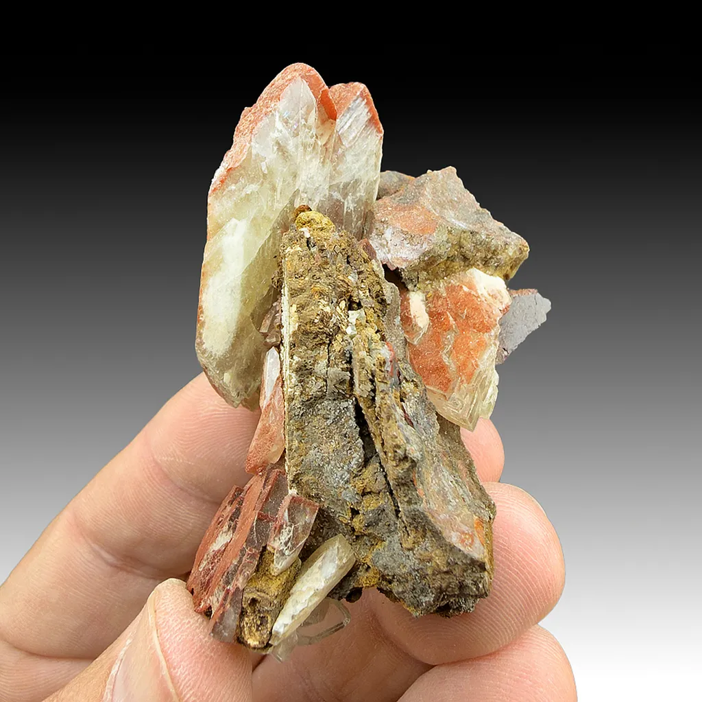 Barite with Hematite image