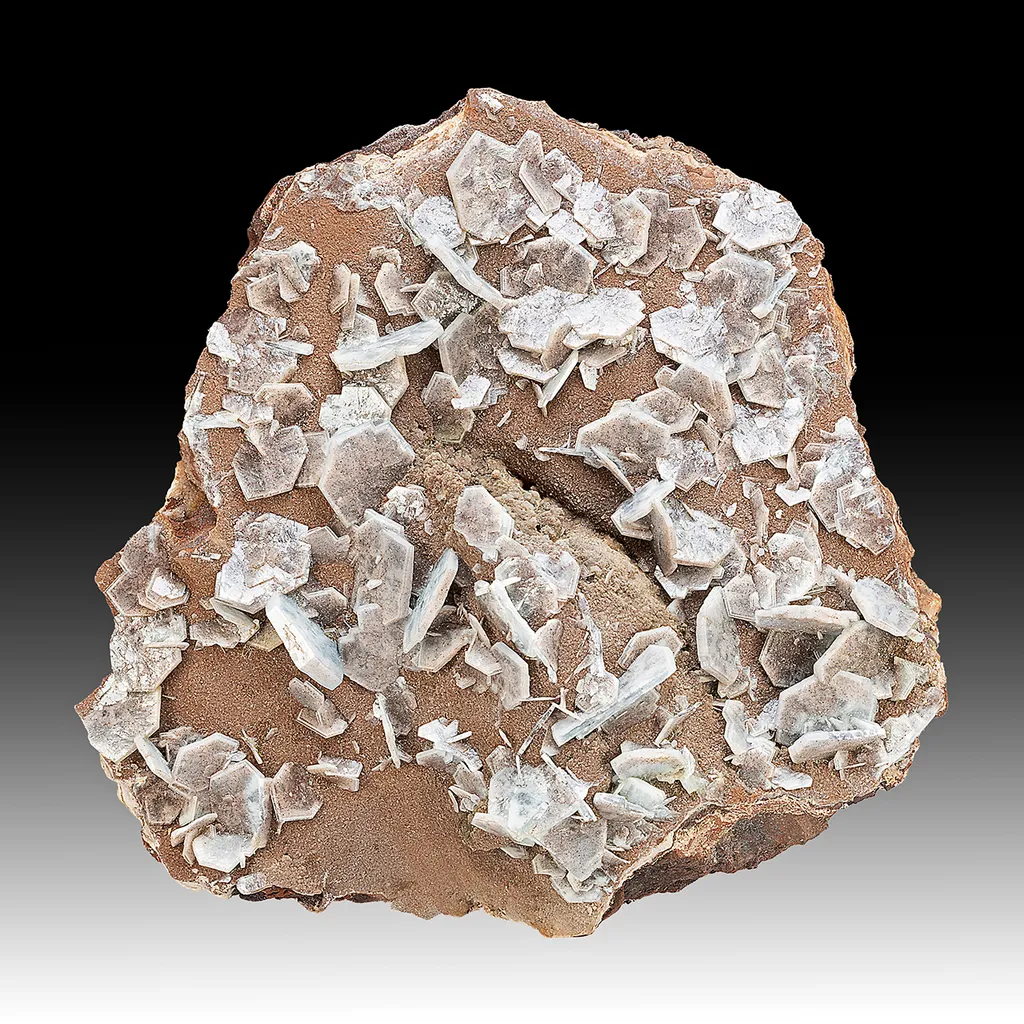 Barite with Hematite image
