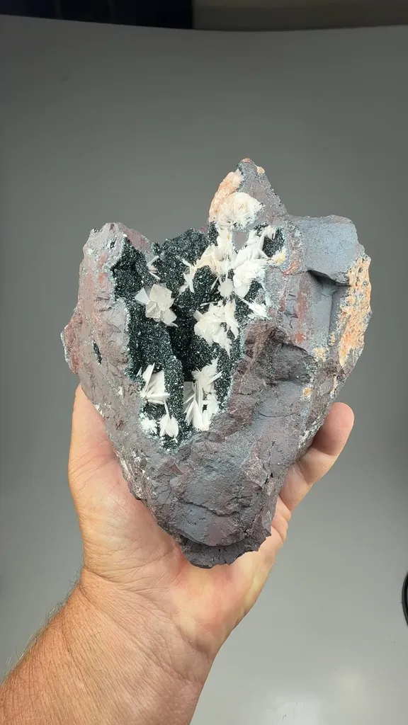 Barite with Hematite, Quartz - image 2