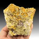 Barite with Hemimorphite, Fluorite - image 1