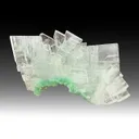 Barite with Malachite (2166) - image 1