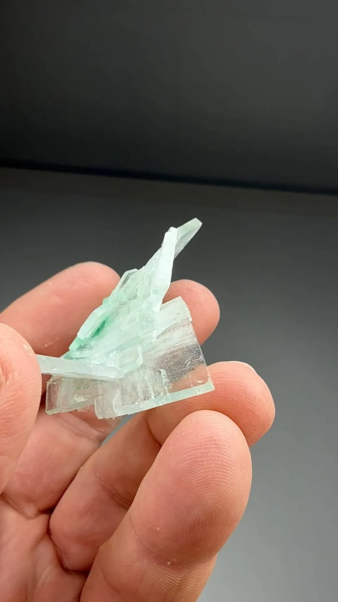 Barite with Malachite (2166) - image 2