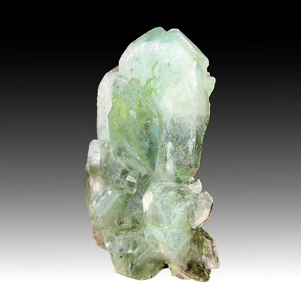 Barite with Malachite image