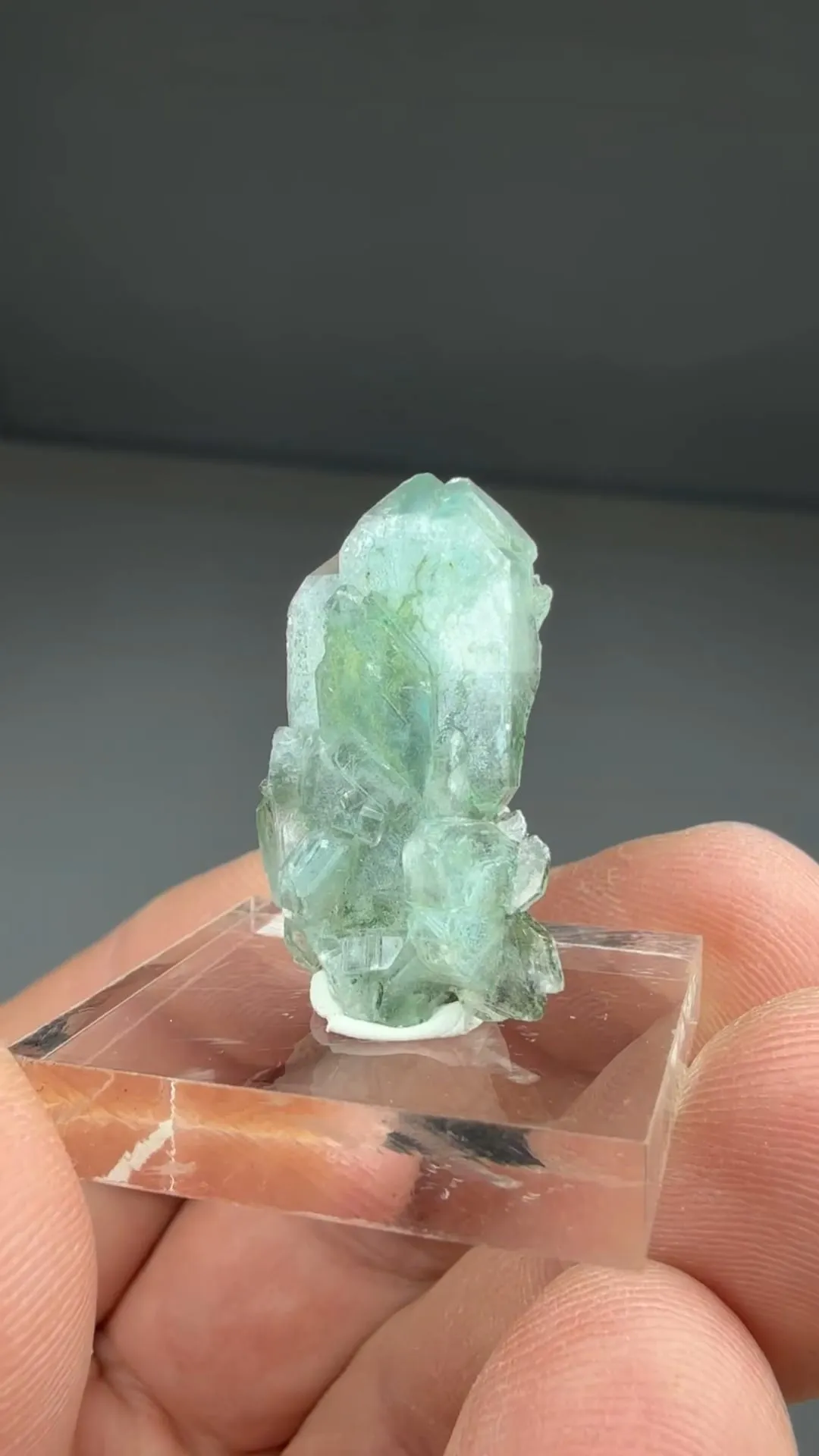 Barite with Malachite - image 2