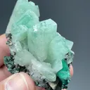 Barite with Malachite - image 2
