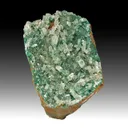 Barite with Malachite - image 1