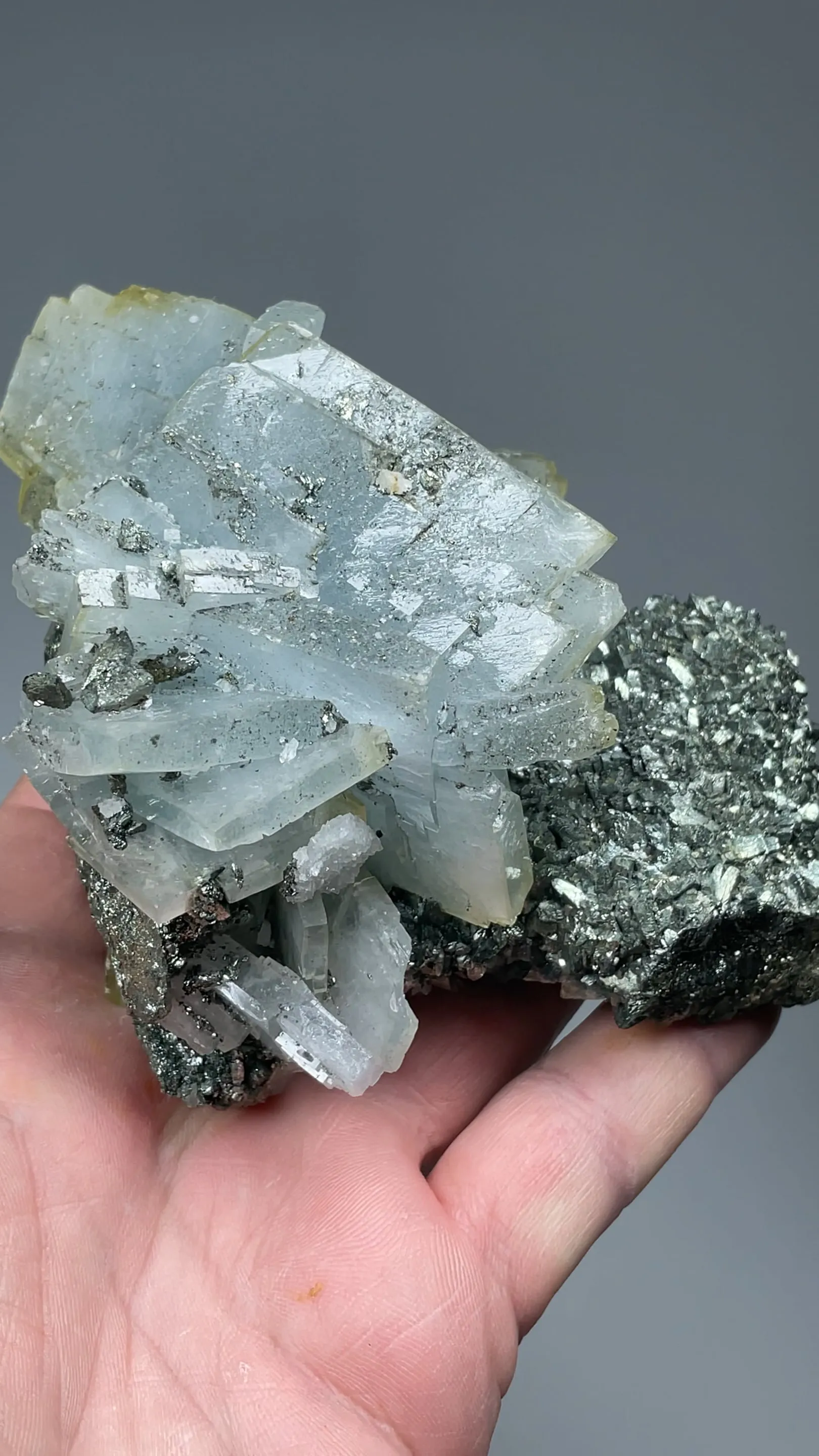 Barite with Marcasite - image 2