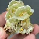 Barite with Mimetite, Calcite, Minium - image 2