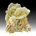 Barite with Mimetite, Calcite, Minium - image 1