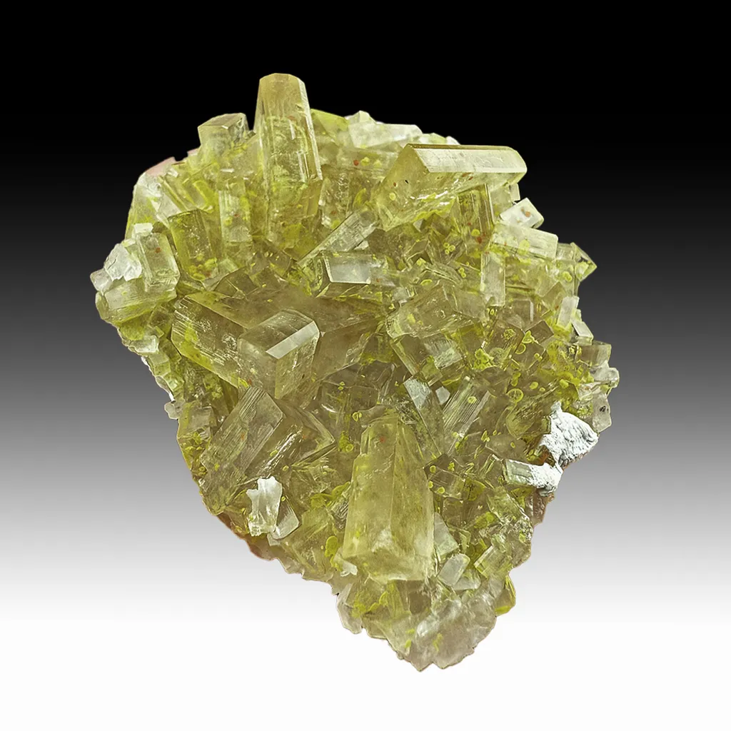 Barite with Orpiment image