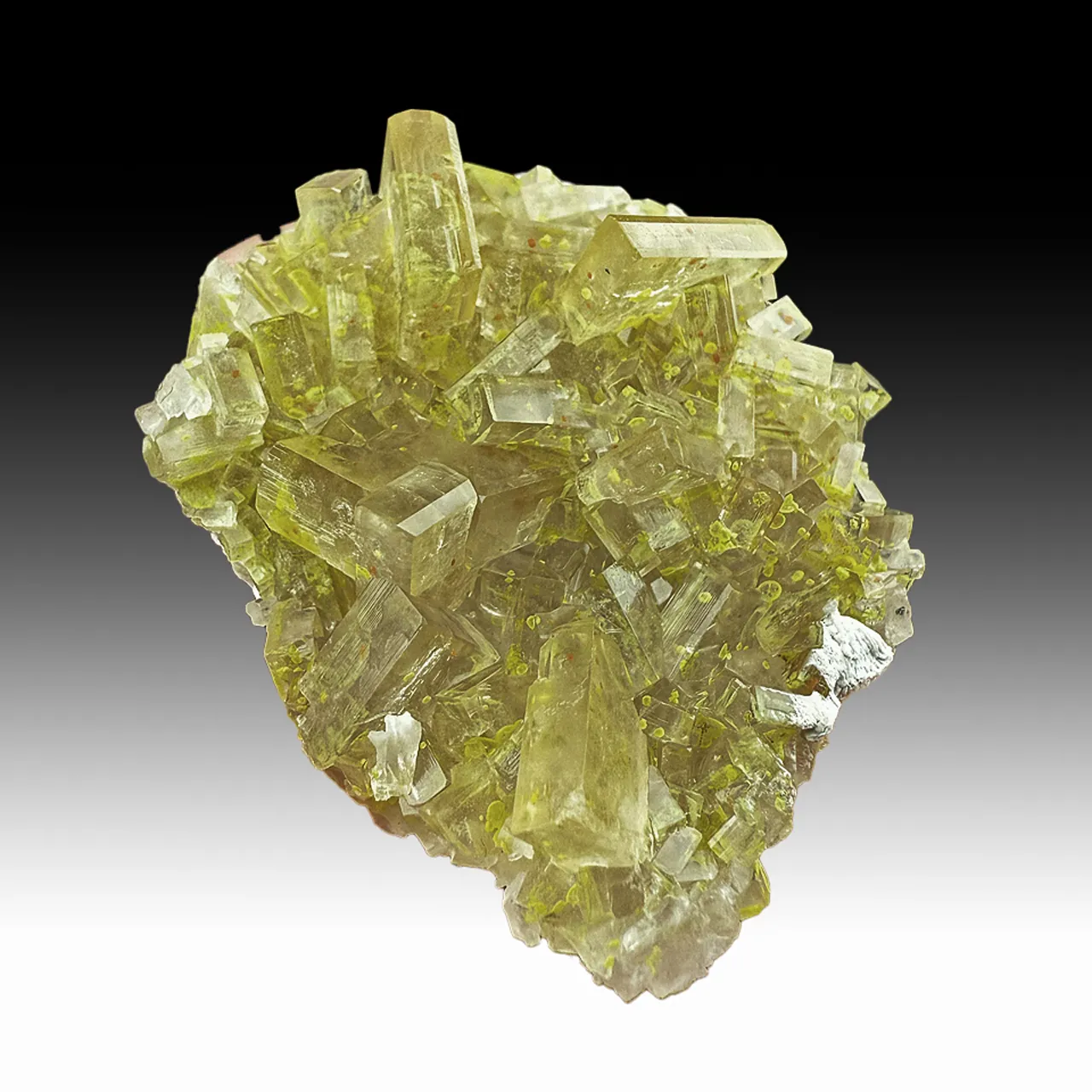 Barite with Orpiment - image 1