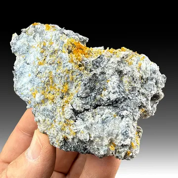 Barite with Palygorskite