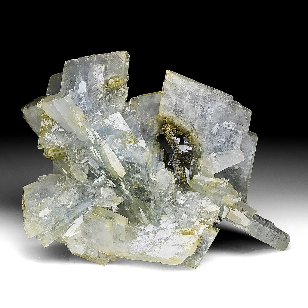 Barite with Pyrite, Quartz image