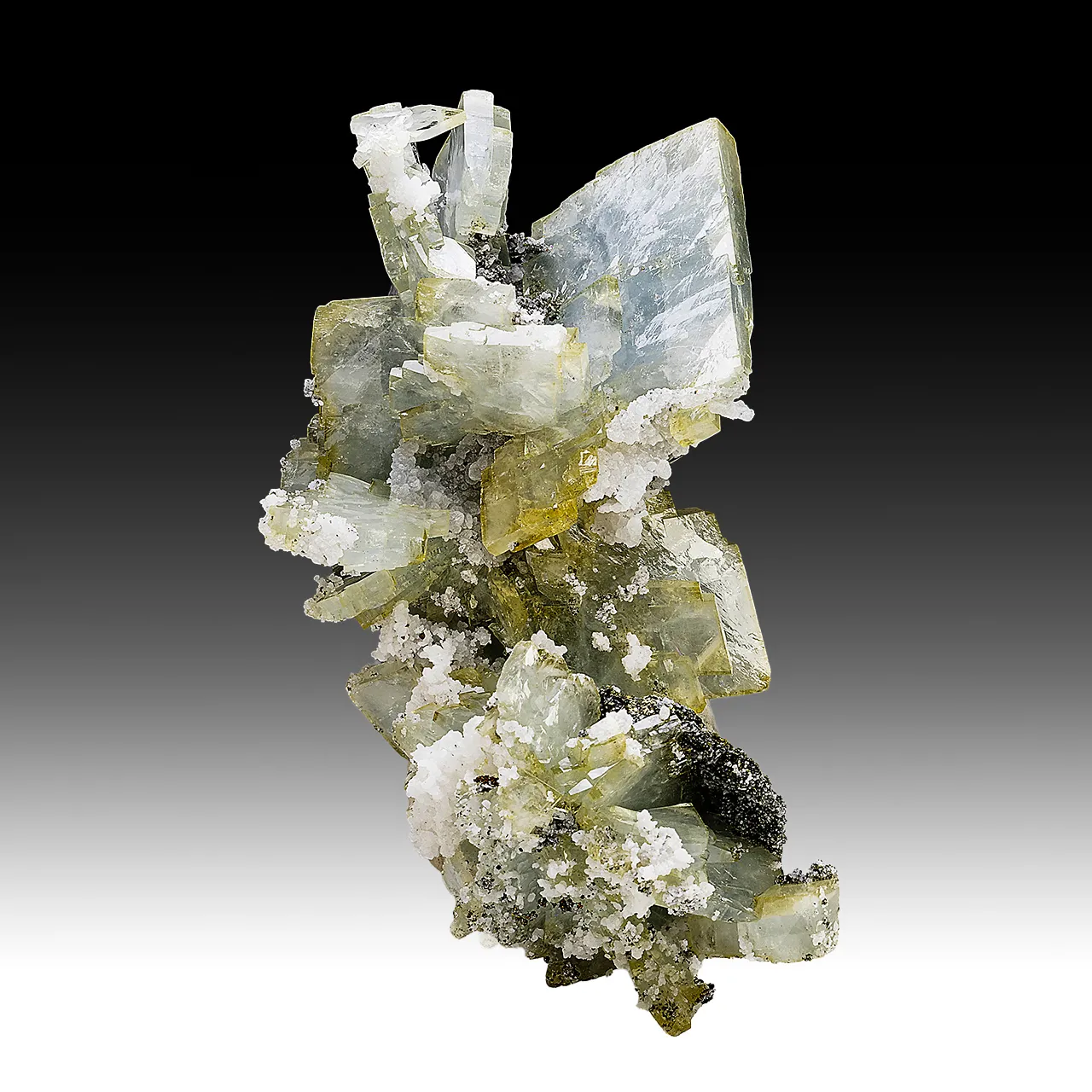 Barite with Pyrite, Quartz - image 1