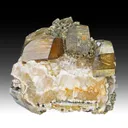 Barite with Pyrite, Quartz - image 1