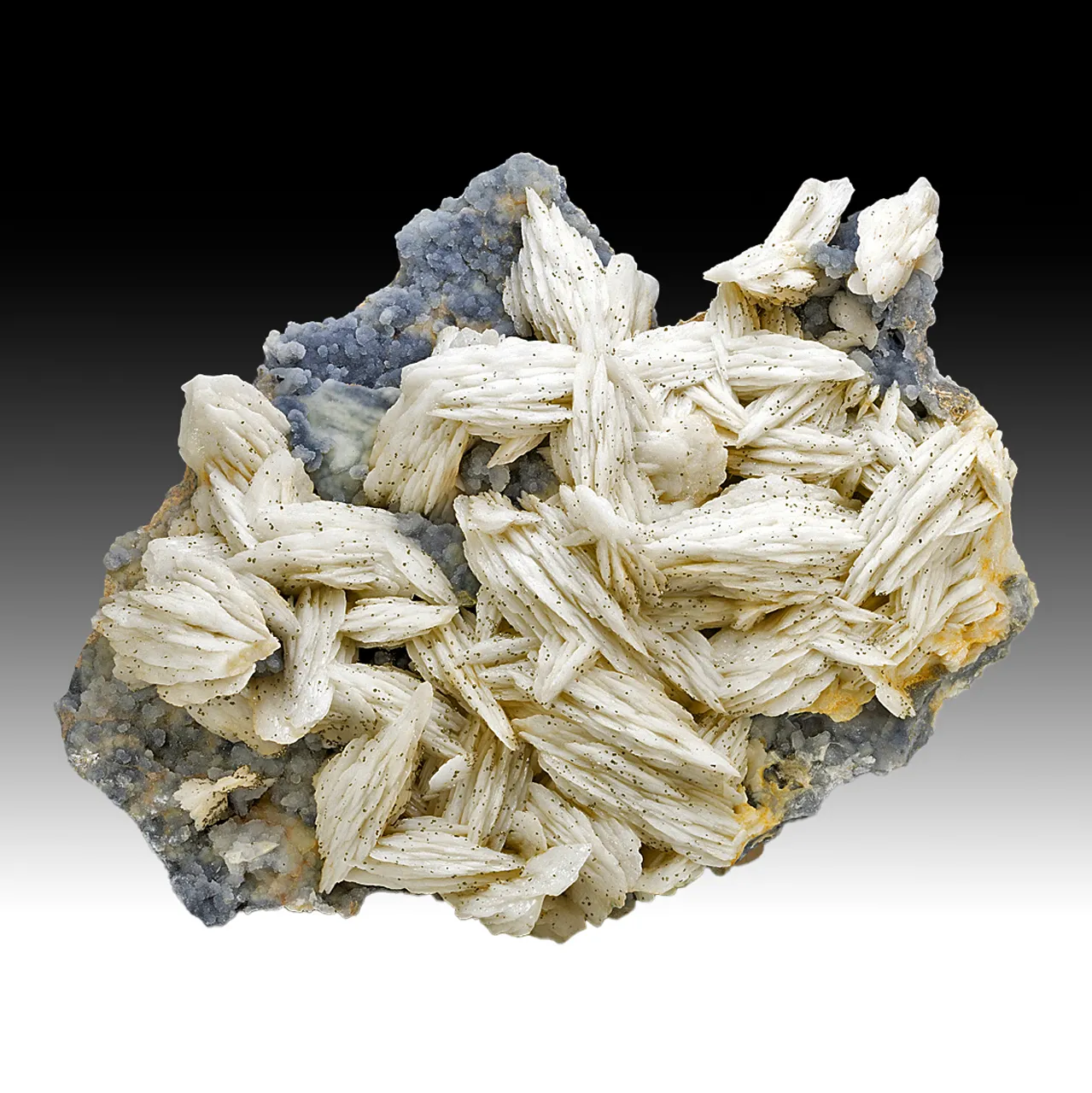 Barite with Pyrite, Quartz - image 1