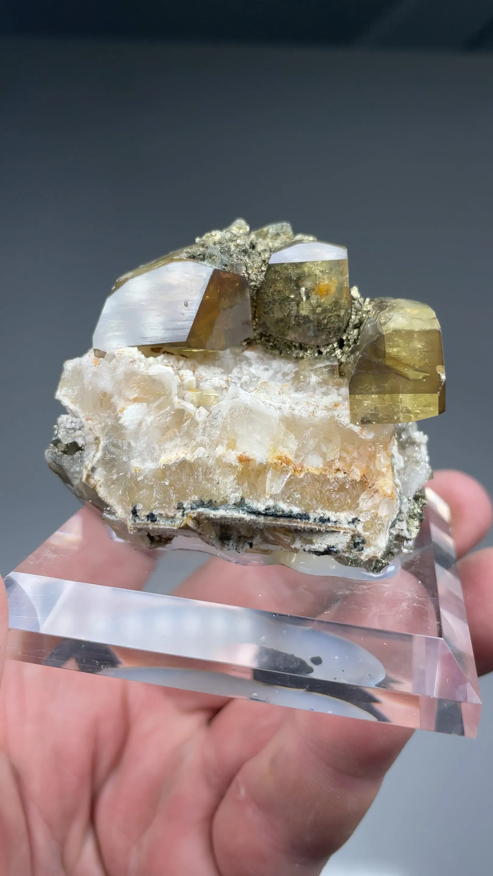 Barite with Pyrite, Quartz - image 2