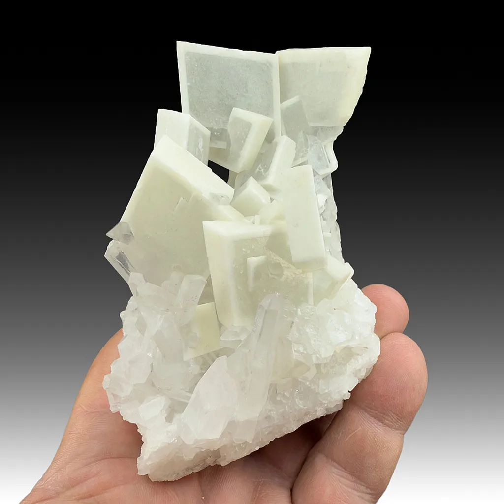 Barite with Quartz (1140) image