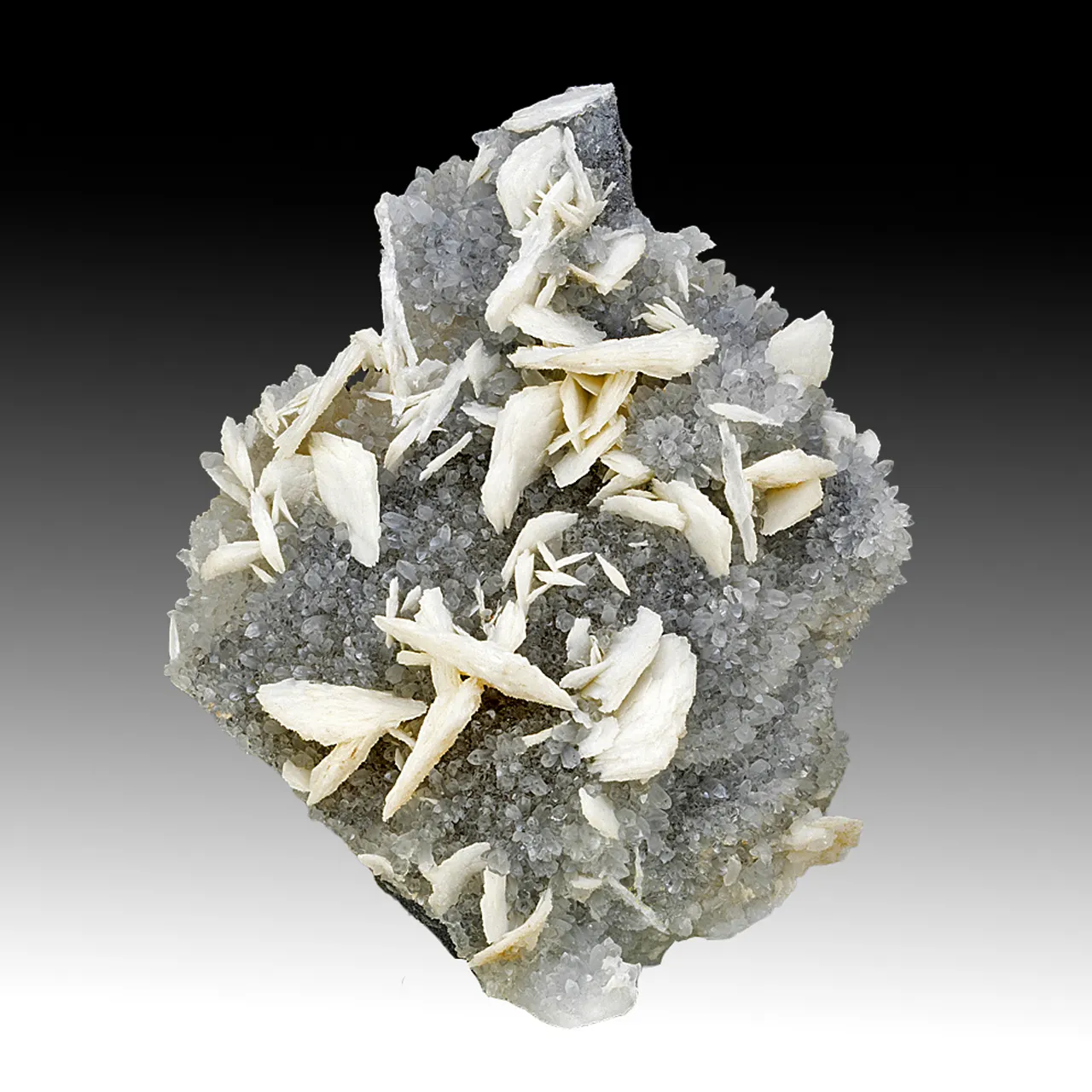 Barite with Quartz - image 1