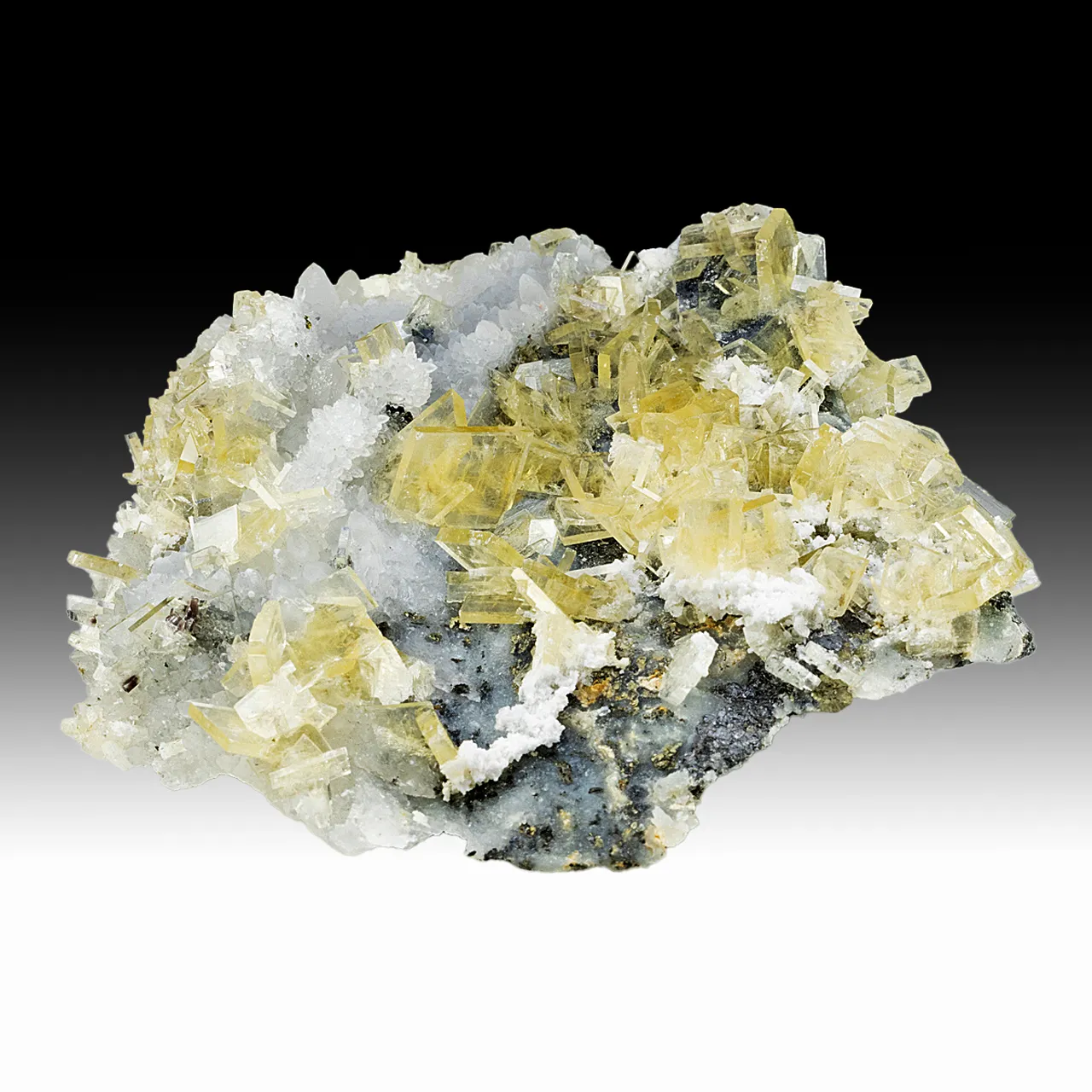 Barite with Quartz - image 1
