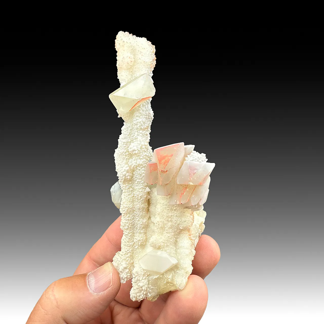 Barite with Quartz after Stibnite (1113) - image 1
