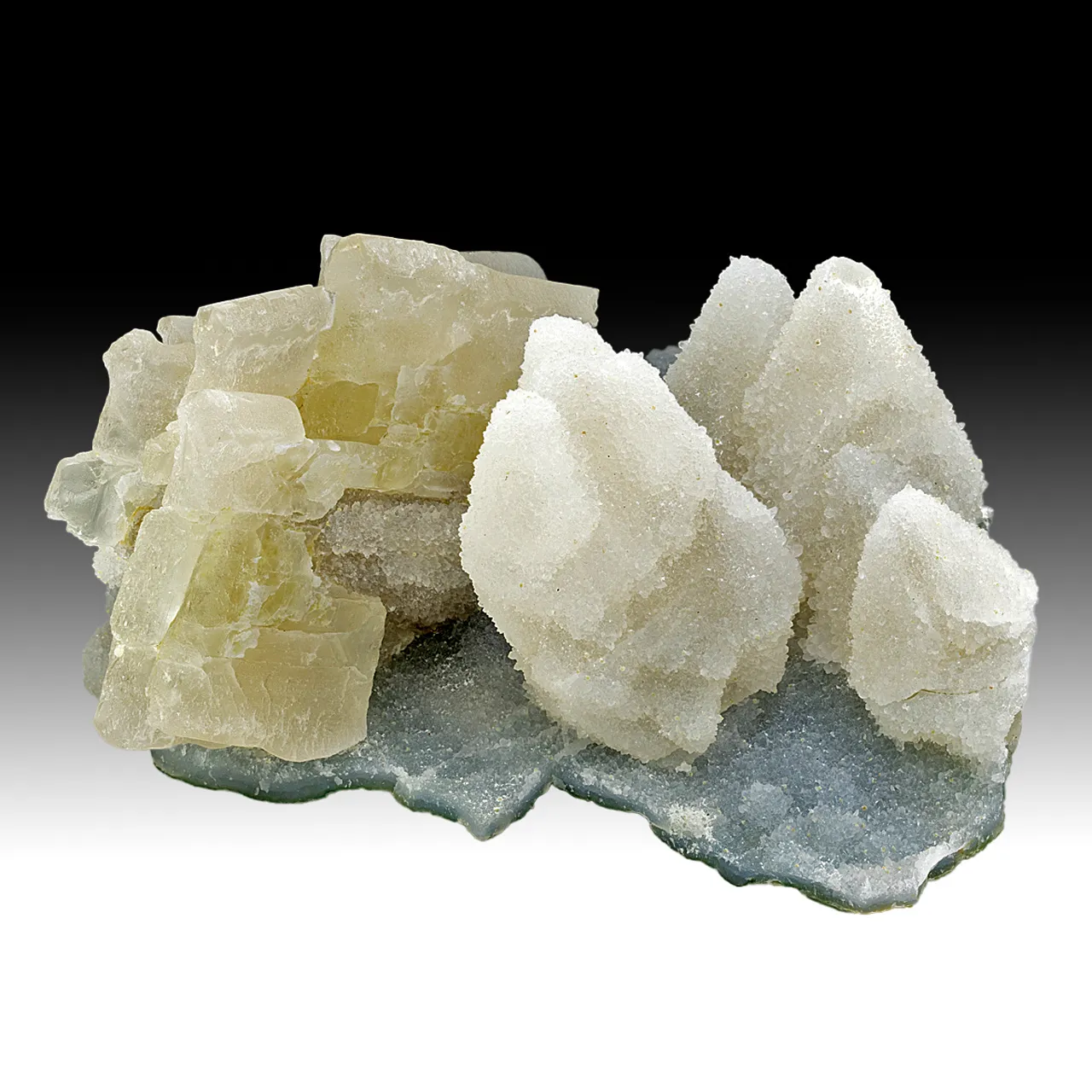 Barite with Quartz, Calcite - image 1