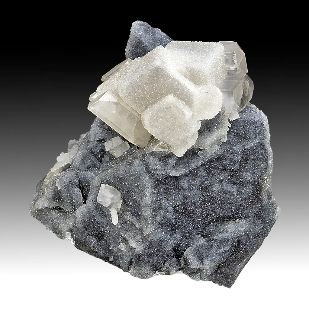 Barite with Quartz image