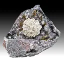Barite with Quartz, Hematite - image 1
