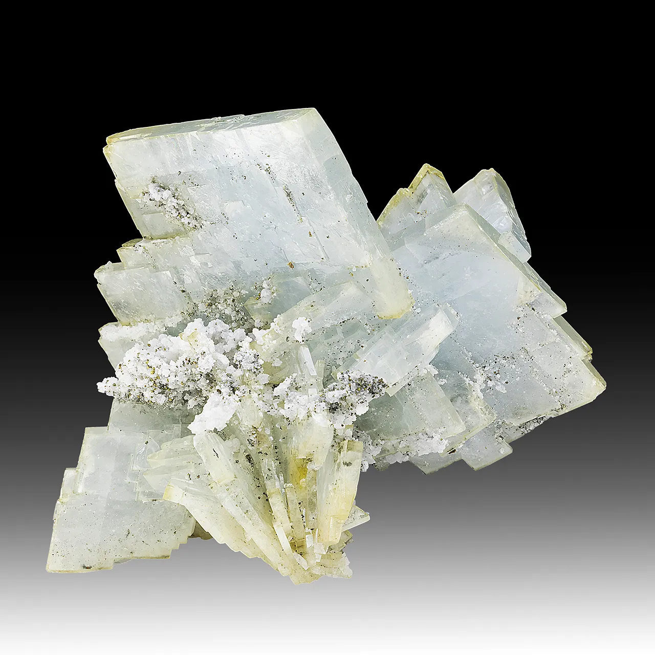 Barite with Quartz, Pyrite - image 1