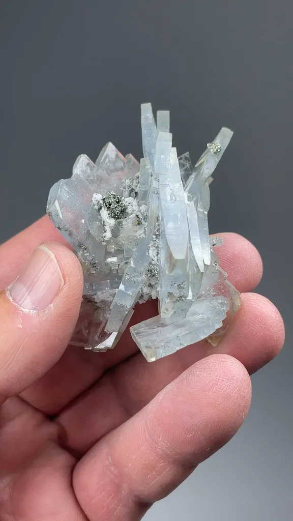 Barite with Quartz, Pyrite - image 2