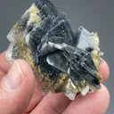 Barite with Quartz, Stibnite(?) - image 2