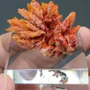 Barite with Realgar inclusions - image 2