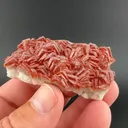 Barite with Realgar inclusions - image 1