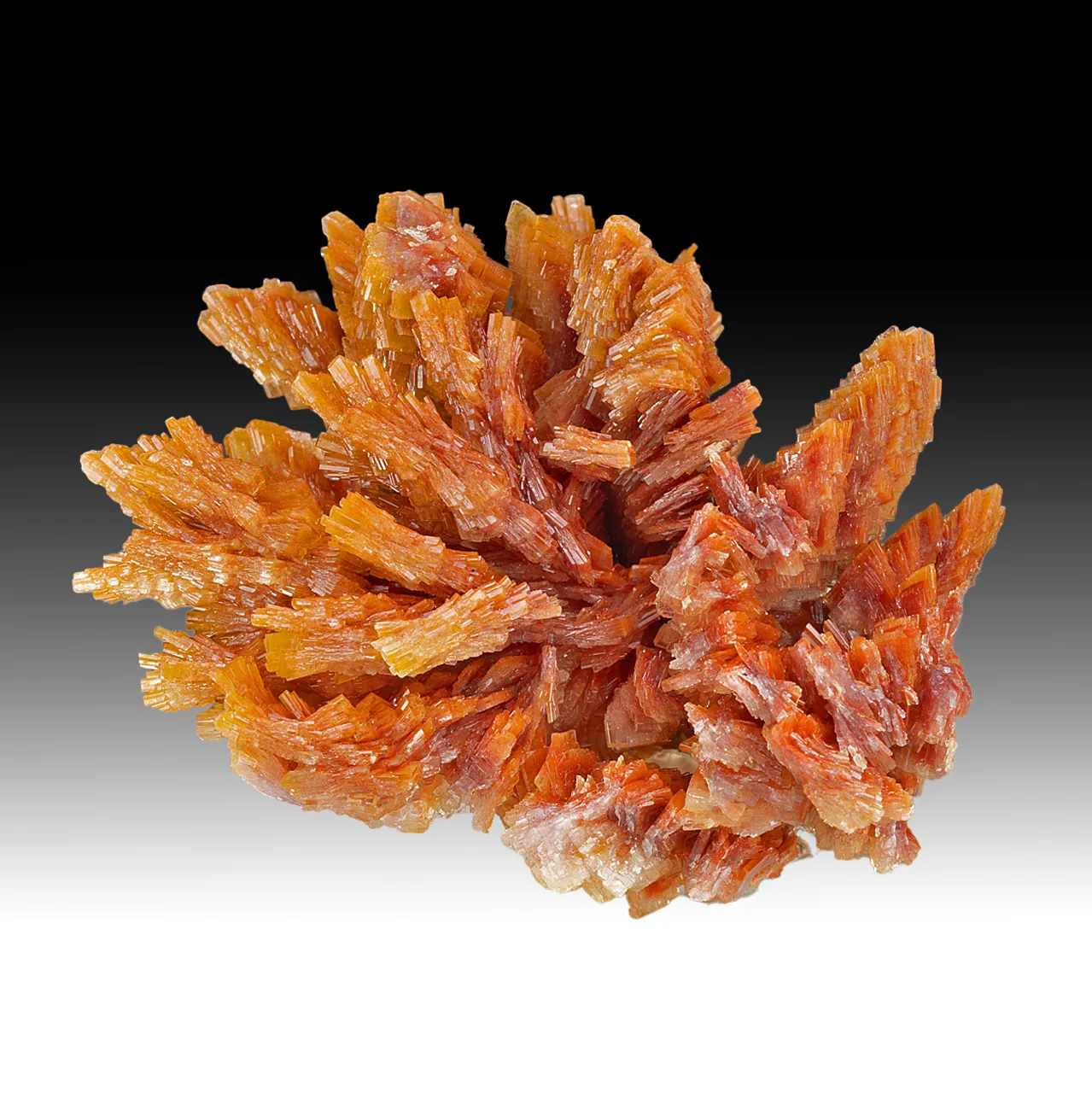Barite with Realgar inclusions - image 1