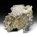 Barite with Siderite, Galena - image 1