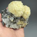 Barite with Sphalerite, Calcite, Quartz - image 2