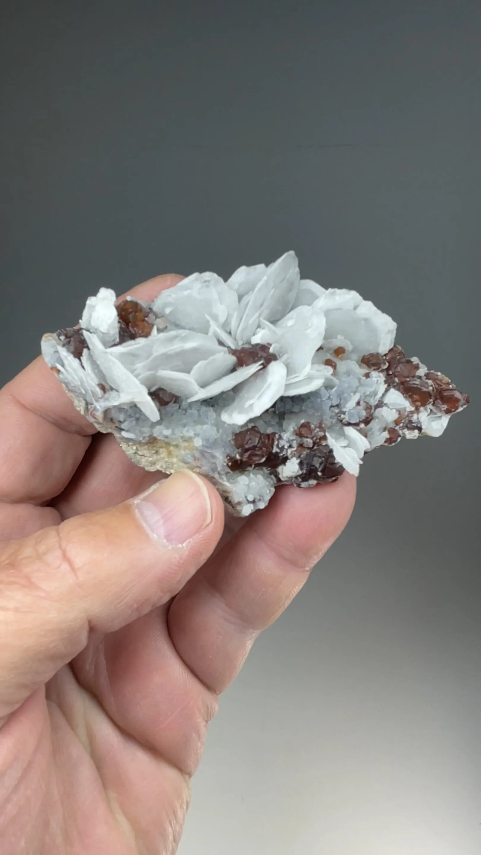 Barite with Sphalerite, Quartz - image 2