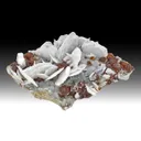 Barite with Sphalerite, Quartz - image 1