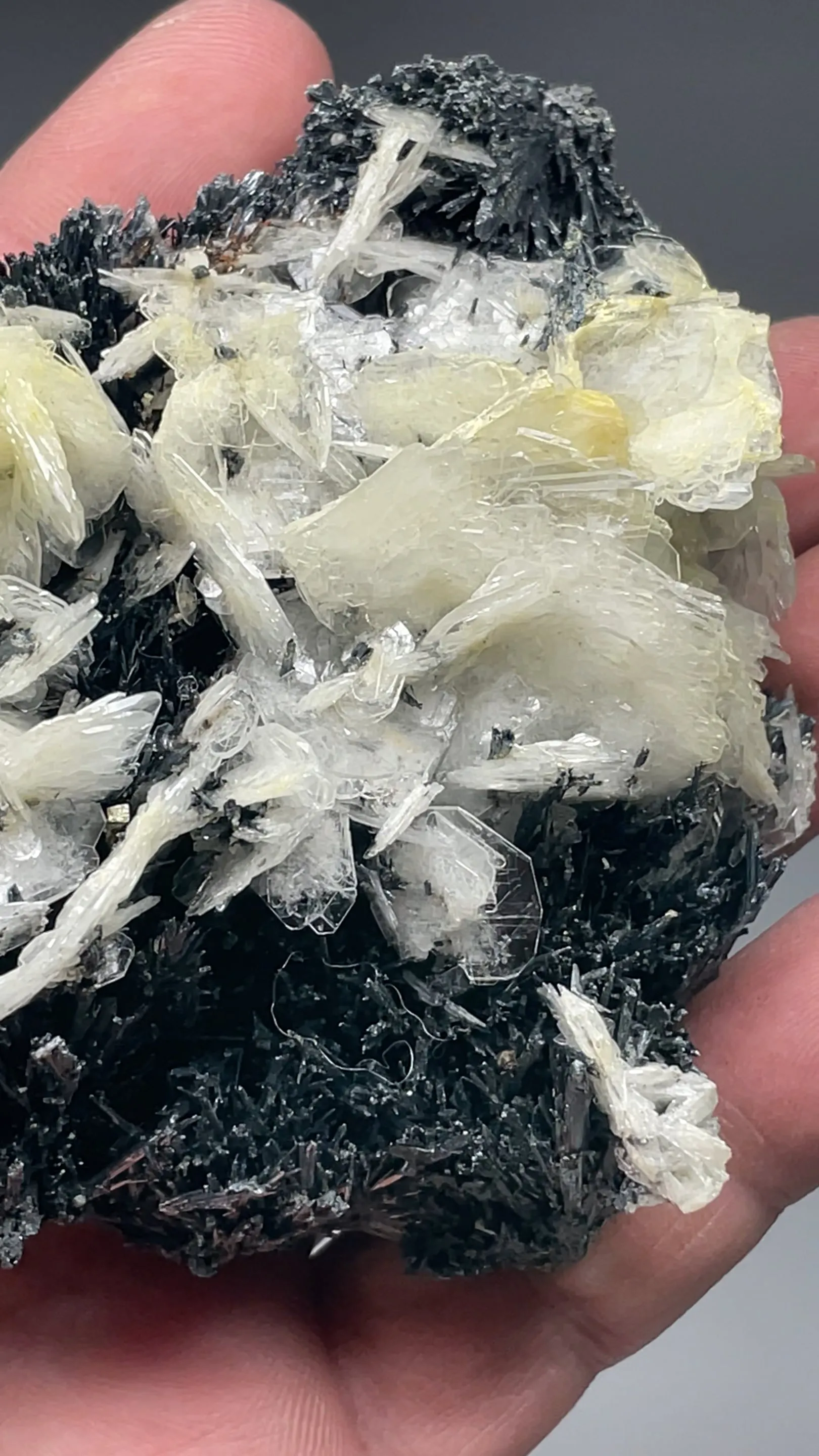 Barite with Stibnite - image 2