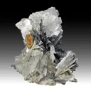 Barite with Stibnite - image 1