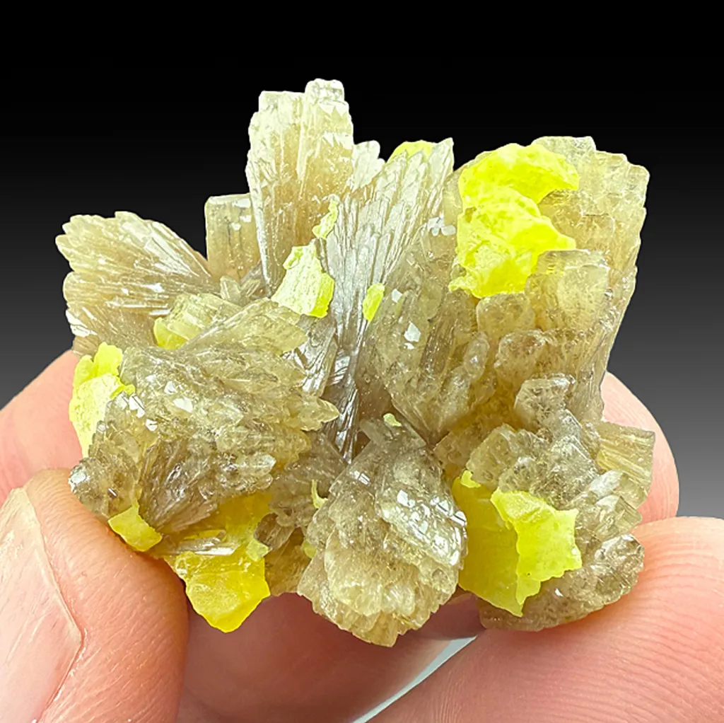 Barite with Sulfur (l675) image