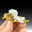 Barite with Wulfenite - image 1