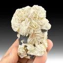 Barite with Wulfenite, Galena - image 1
