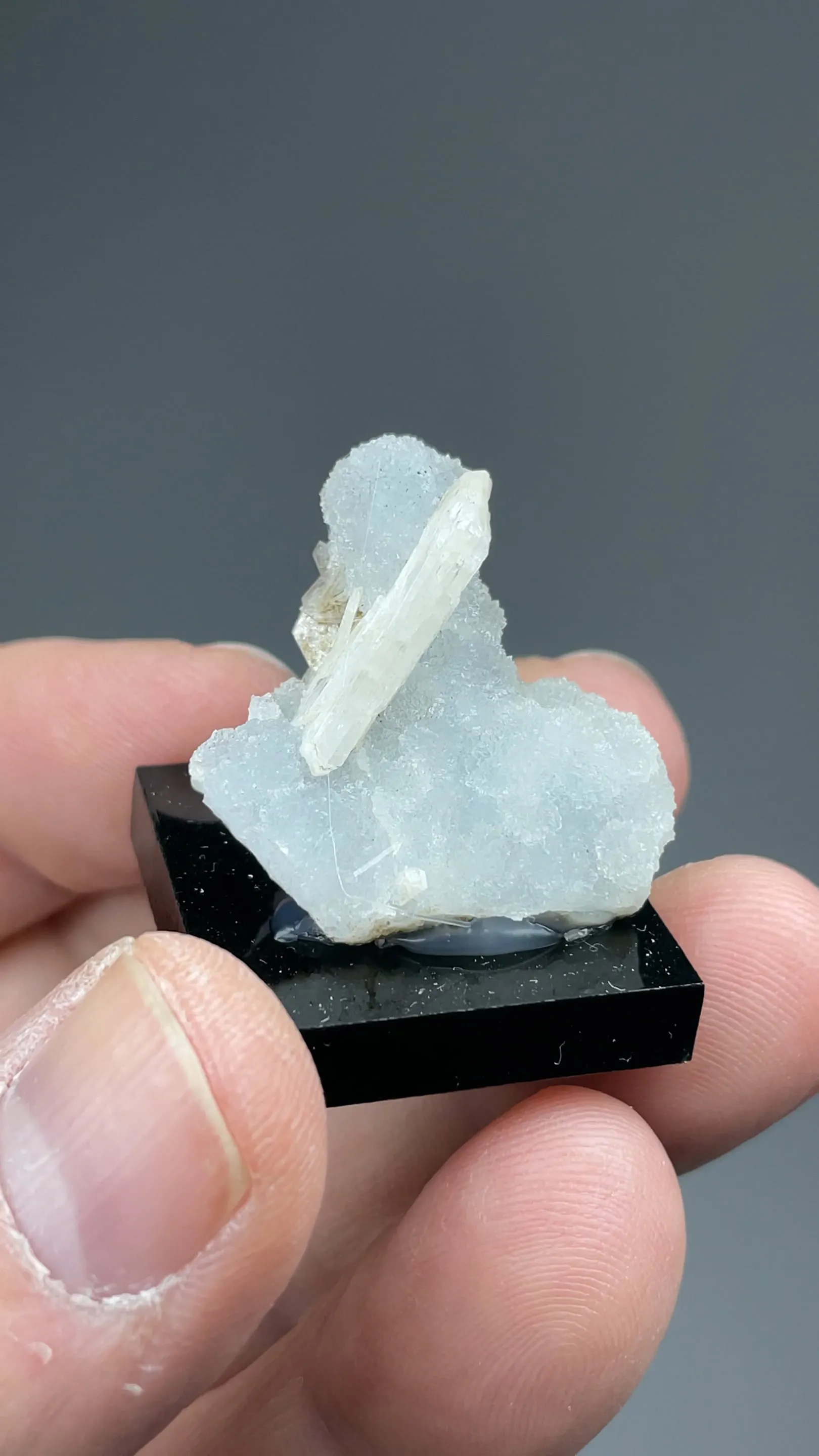 Barrerite with Quartz - image 2